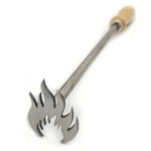 Grillbrandeisen "Flamme" - Komplettaufnahme
