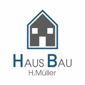 Dieses Beispiellogo ist für das Branding per Brandstempel optimiert und zeigt ein einfaches Haus.