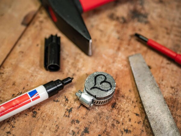 DIY-Stempel Schritt 6: Motiv draufzeichnen