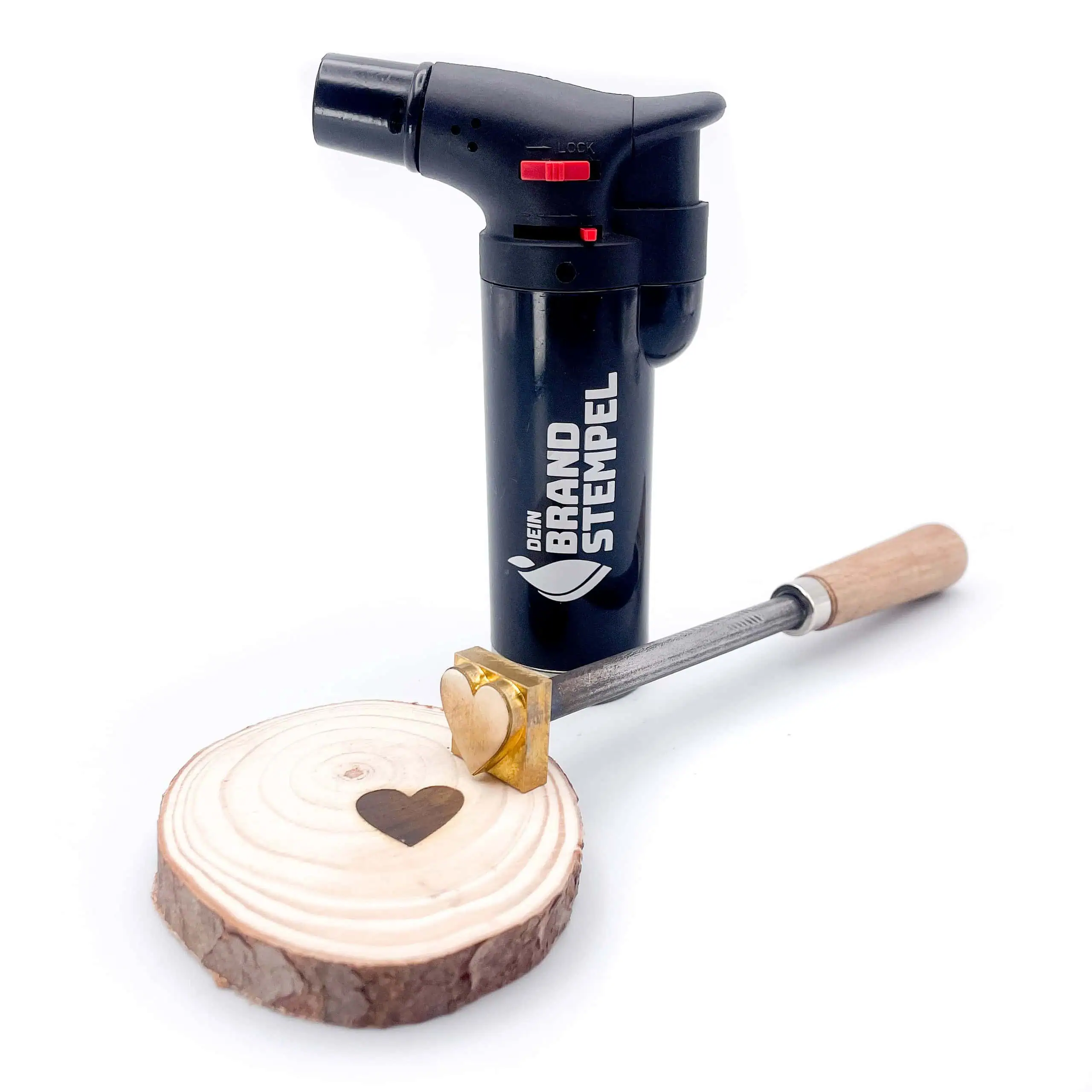 Produktfoto, Mini Stempel Herzmotiv