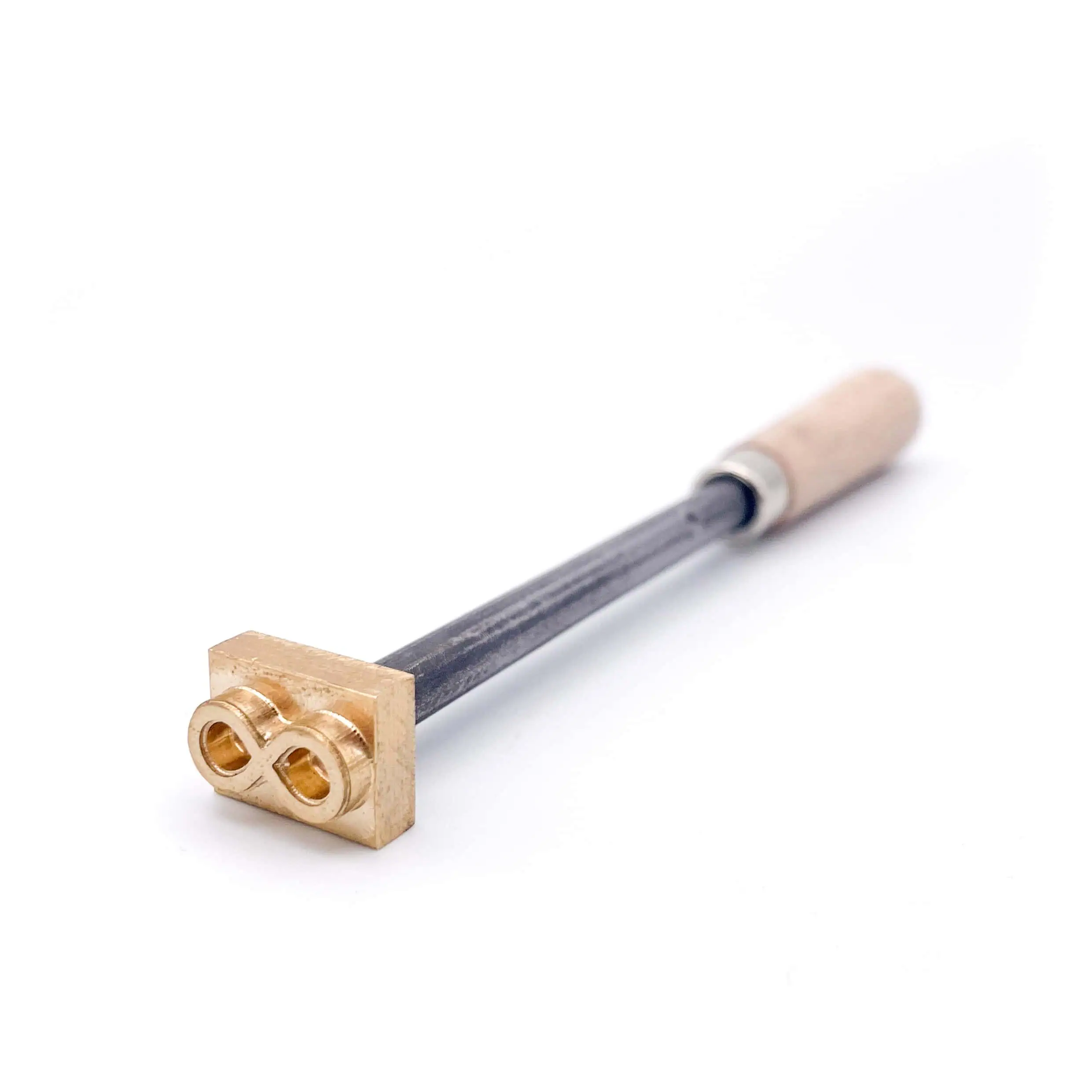 Mini Brennstempel mit Holzhandgriff. Motiv: Unendlichkeitszeichen