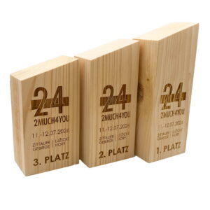 Holzpokal Individuelle Sonderanfertigungen in verschiedenen Größen