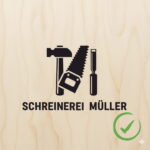 Erstelltes Logo mit kostenlosem Promt für Brandstempel